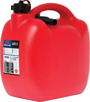 Auto Gs Recipient de combustibil Plastic cu Tub de Extensie 10lt Roșu