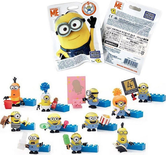 Mega Bloks Cuburi De Construit Mega Bloks Despicable Me Blind Pack Pentru 5+ Ani 3 Bucăți (Diverse Modele) 1 Buc