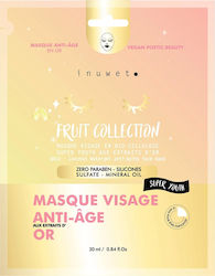 Inuwet Fruit Collection Gesichtsmaske für das Gesicht für Anti-Aging 30ml