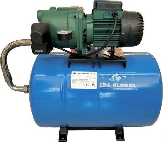 DAB JET 82M Single Stage Single Phase Water Pressure Pump with 60 Litre Container 0.8hp