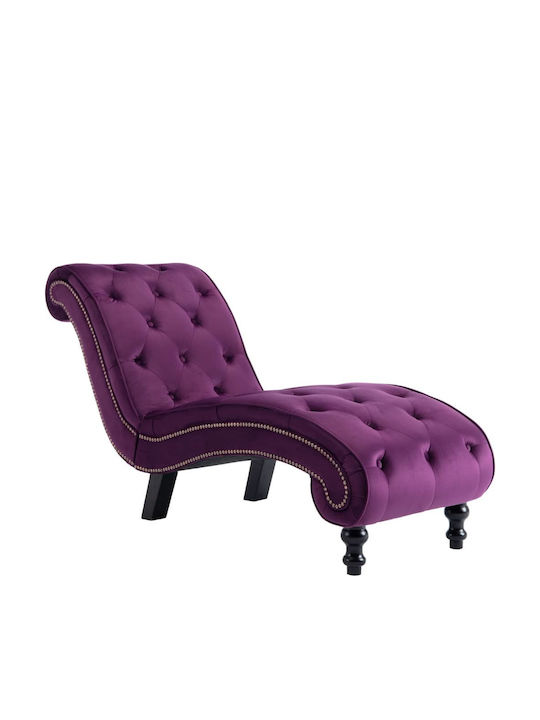 Vintage Ανάκλιντρο Chesterfield Βελούδινο 145x52x77εκ.