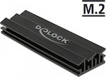 DeLock Heat Sink 70 mm for M.2 module M.2 SSD-Kühlung Schwarz 18283