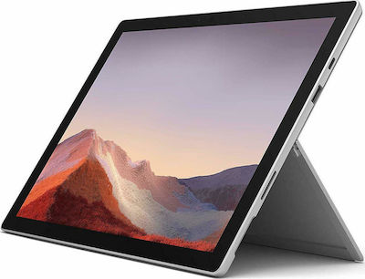 Microsoft Surface Pro 7 12.3" Tablet με WiFi (4GB/128GB) Platinum
