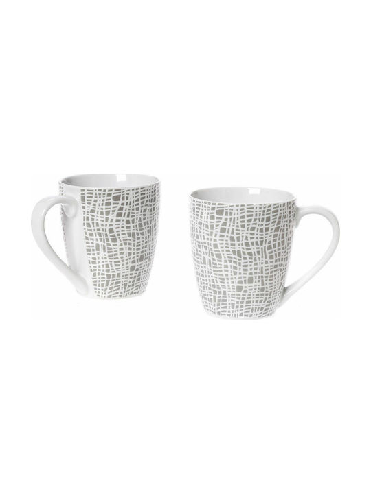 Cryspo Trio Fashion Tasse Keramik Weiß 360ml 1Stück