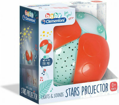 AS Ladybug Stars Projector με Φως για Νεογέννητα