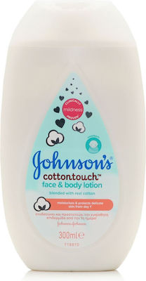 Johnson & Johnson Cottontouch Face & Body Lotion για Ενυδάτωση 300ml