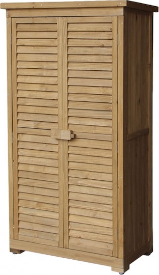 Dulap cu două uși Lemn cu 2 Rafturi 87x47x160cm