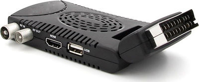 Andowl QY-H02 Receptor Digital Mpeg-4 HD (720p) Conexiuni SCART / HDMI / USB