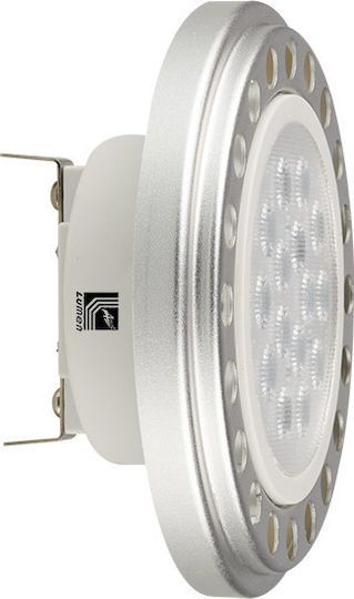 Adeleq LED крушка 15W за фасунга G53 и форма AR111 Топло бяло 1500лм Димируем