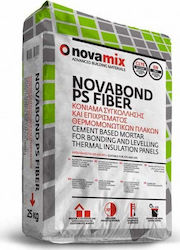 Novamix Novabond PS Fiber Thermal Insulation Plate Adhesive White 25kg 08474