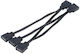 Akasa LED Splitter/Extension Cable AK-CBLD05-40BK