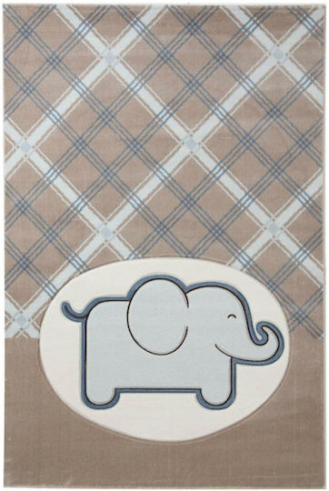 Royal Carpet 6398A Детско килимче Кафяв 80x160см
