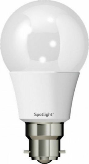 Spot Light LED крушка 10W за фасунга B22 и форма A60 Топло бяло 800лм