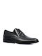 192 Leder Herrenschuhe Schwarz