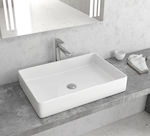 Karag Vessel Sink Porcelain 60.5x40.5x11cm White