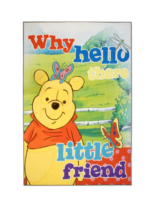Disney Winnie The Pooh Παιδικό Χαλί Winnie Πολύχρωμο 133x190cm