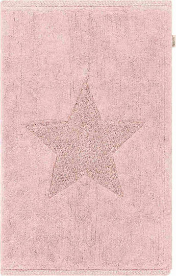 Guy Laroche Link Παιδικό Χαλί Αστέρια Βαμβακερό Pinky 130x180cm