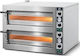 Cuppone Tiziano TZ 230/2M Electric Cuptor de Pizza Cărămidă de foc 6.2kW 90x60x69cm