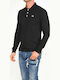 La Martina Men's Long Sleeve Blouse Polo Black