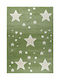 Tzikas Carpets 19422-040 Kids Rug Stele Verde 133x190cm Thickness 11mm 135-0-252-19422-040