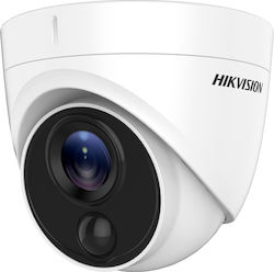 Hikvision DS-2CE71H0T-PIRLPO CCTV Κάμερα Παρακολούθησης 5MP Full HD+ Αδιάβροχη με Φακό 2.8mm