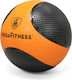 MegaFitness Μπάλα Medicine 19cm , 1kg σε Μαύρο Χρώμα