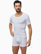 90-17002 Men's Short Sleeve Undershirts White 2Pack