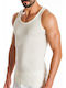 Men's Undershirt Sleeveless in Beige Color