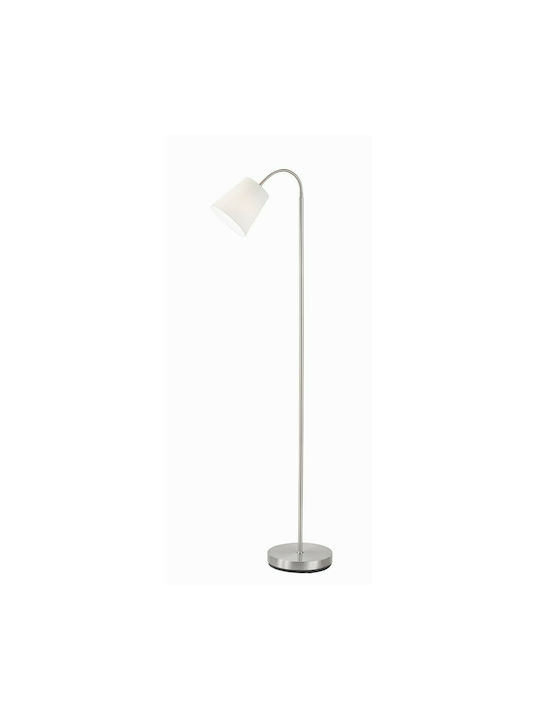 Trio Lighting Windu Floor Lamp H170xW23cm. with Socket for Bulb E27 White