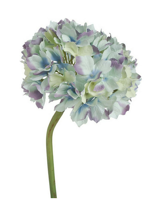 Artekko Künstlicher Dekorativer Zweig Hortensie Blau 35.5cm 1Stück