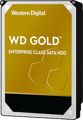 Western Digital Gold 4TB HDD Σκληρός Δίσκος 3.5" SATA III 7200rpm με 256MB Cache για NAS / Server
