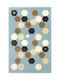 Saint Clair Polygon Kids Rug Albastru deschis 115x175cm