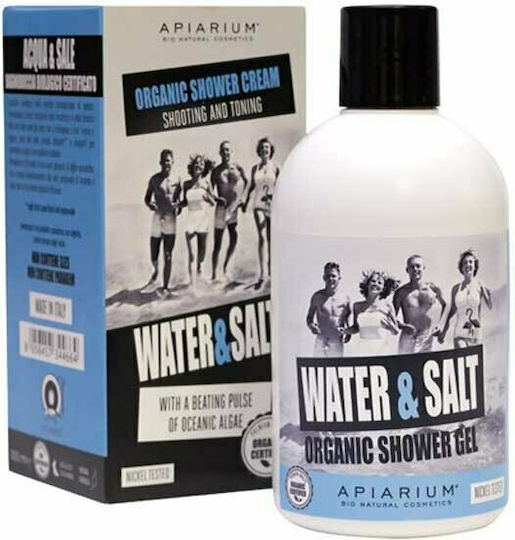 Apiarium Gel De Duș Water & Salt Cu Gel De Aloe Vera Calmant 300ml