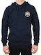 Helly Hansen Herren Sweatshirt mit Kapuze und Taschen Marineblau