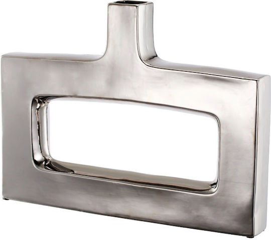 Artekko Διακοσμητικό Βάζο Silber Key Silber 30.5x5.1x41.5cm 1Stück