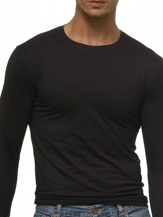 Helios Men's Long Sleeve Undershirt Black