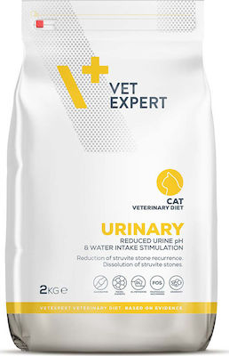 VetExpert Veterinary Diet Urinary Dry Food for Cats with Sensitive Urinary System with Poultry 2kg