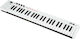 Midiplus Midi-Tastatur X4 mini mit 49 Tasten Weiß
