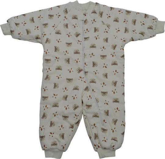 Bebe Stars Winter Schlafsack mit Füßen Fox 3 Tog White