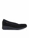 Anatomic Suede Ballerinas Black