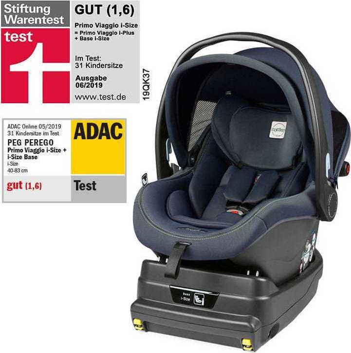 Peg Perego Primo Viaggio I-Size & Base I-Size New Life Navy Blue ...