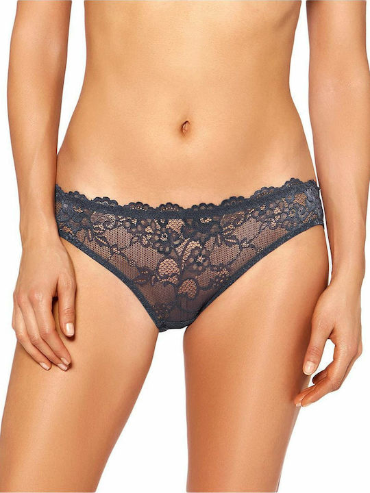 Triumph Tempting Lace Tai Women's Slip with Lace Gray