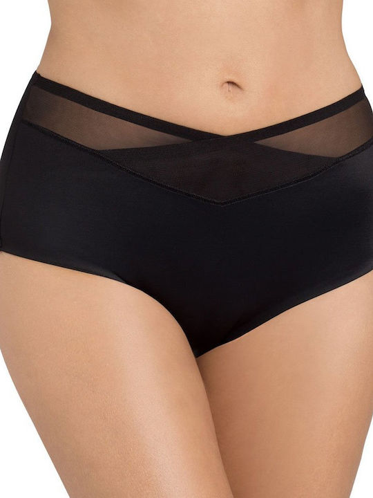 True Shape Sensation Ψηλόμεσο Γυναικείο Slip Μαύρο
