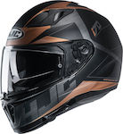 HJC i70 Eluma MC9SF Motorradhelm Volles Gesicht...