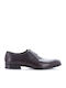 Boss Shoes Men's Leather Dress Shoes Croco Brown