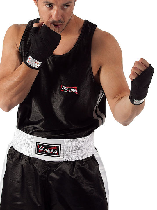Olympus Sport -6-7 Ανδρική Στολή Kick Boxing Μαύρη