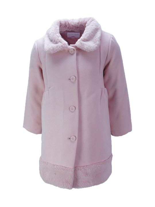 Evita Kids' Coat Long Pink
