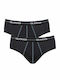 Sloggi Start Midi Herren Slips Schwarz 2Packung