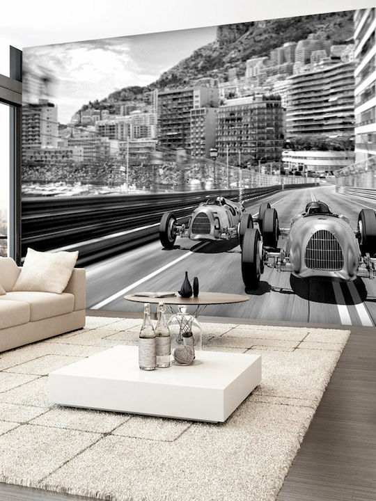 Wall Mural Monte Carlo Race 150x105 Fabric