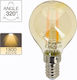 Xanlite LED Bulb 3.8W for E27 Socket and P45 Shape Warm White 350lm